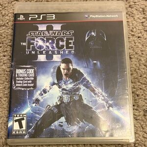 Star Wars: The Force Unleashed II for PS3 - Black and Blue